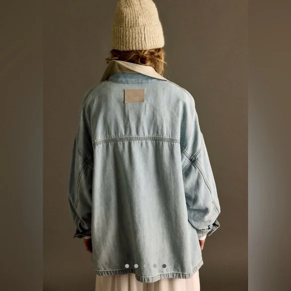 We the free lemon denim jacket - Picture 4 of 10